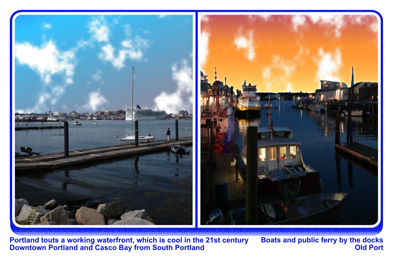 Portland, ME postcard